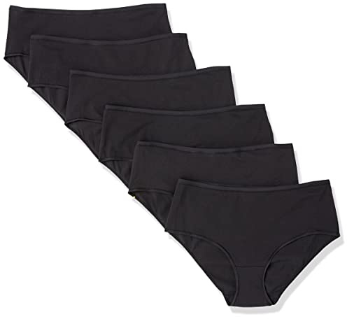 Amazon Essentials Damen Midi-Unterwäsche aus Baumwolle - Auslauffarben
