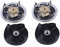 Hsthe Sea 2 Pair Base Gear and Blade Gear for Magic Bullet Blade Replacement Parts Compatible with Magic Bullet Blender MB1001 250W