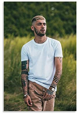 GOCHI Attraktives Zayn Malik Poster Wandkunst Poster Drucke Wohnkultur Bild Leinwand Malerei Poster 20 x 30 cm