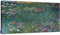 Large Water Lilies by Claude Monet Canvas Wall Art Famous Painting - Classic Canvas Art Wall Decor Picture Print with Framed for Home Office Wall Decor-20 x40