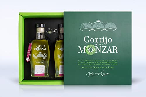 Caja regalo 2 botellas de aceite de oliva virgen extra, variedad picual (2 botellas oliva madura)