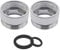 Lot de 2 adaptateurs de robinet 20 mm à 22 mm pour salle de bain, cuisine, purificateur d'eau, adaptateur de robinet, aérateur, purificateur d'eau