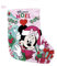 Disney Minnie Mouse Weihnachtsmann Weihnachtsstrumpf, Weihnachtsbaumdekoration, Kamindekoration, Süßigkeiten und Geschenktüte, 42 x 32 cm | Rosa