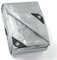 GUARD SHIELD Bâche avec œillets - Imperméable - 5 m x 6 m - Argenté - Multifonction - En polyester - 120 g/m² - Bâche de protection - Bâche de protection - Bâche multi-usages - Indéchirable et