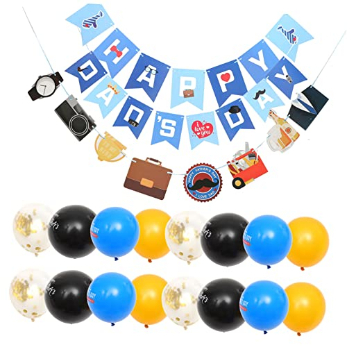 Vatertag Feier Banner Dekorationen Party Bunting Sicheres Material Für