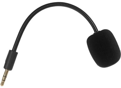 LARUISEE Ersatz-Boom-Mikrofone für Maxwell Gaming-Headsets, 3,5-mm-AUX-Mikrofon, klarer Sound, Mikrofone, 15 cm lang, Kopfhörer-Zubehör