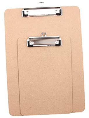 Lurrose Papier-klemmbrett A4-klemmbrett Klemmbrett Aus Holz Memo-klemmbretter Bambus