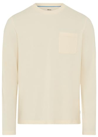 BRAX Herren Warm Tec Easy Care Solid Crew Sweatshirt