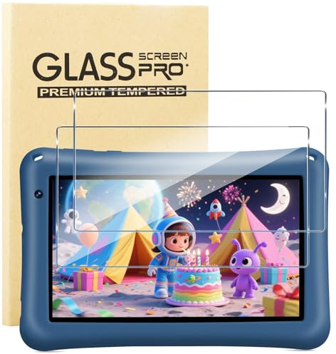 KUSINHOKA 2 Pièces Verre Trempé pour BRILLAR Tablette Enfant M102 7 Pouces, [Anti-Rayures] [9H Dureté] Film Protecteur, [Haute définition] Transparente Film de Protection Écran