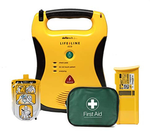 Lifeline Desfibrilador semiautomático AED H50012 con batería de 7 años
