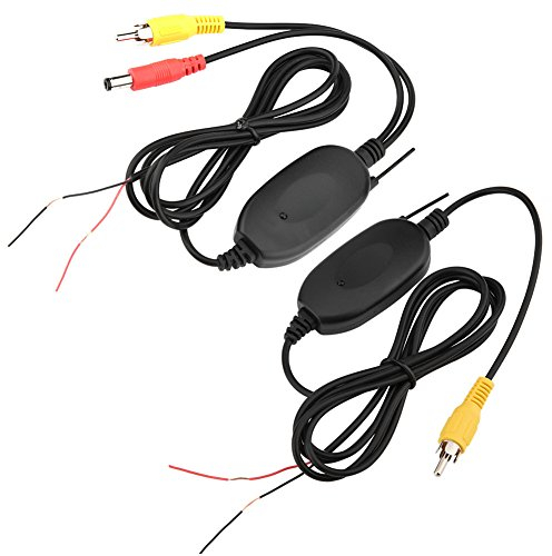 VBESTLIFE Wireless Video Sender Empfänger 2.4G Auto Kamera Wireless Modul Auto DVD,geeignet für große Fahrzeuge, Kleinlastwagen, PKW, LKW und Wohnmobile usw.(Lotus Kopf)
