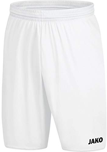 JAKO Manchster 2.0 Short Kids Weissschwarz, 164 Kinder