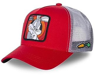 Capslab Bugs Bunny Looney Tunes Trucker Cap - One-Size
