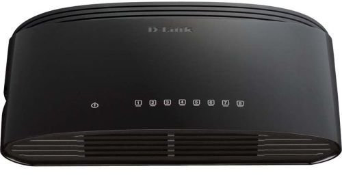 D-Link Rete Switch Unmanaged 8 Porte Gigabit (10/100/1000) - Nero