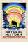 WallBUddy Vintage London Poster for the Underground Kensington Natural History Museum (21cm x 30cm)