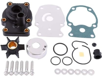 Kit de Reparación de Bomba de Agua, Yctze 1 Juego Kit de Reparación de Bomba de Agua de Repuesto para Motores Fuera de Borda 20/25/30 / 35 3936301994 impulsor bomba de a