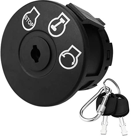 Ignition Switch 3 Position for Cub Cadet, Troy-Bilt, MTD, Craftsman, Husqvarna, Delta, JD Riding Lawn Mower 925-04228, 725-04228