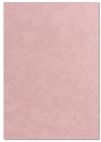FarbenFroh by GUSTAV NEUSER 50x DIN A4 Papier - Marmoriert Altrosa - 90 g/m² - 21 x 29,7 cm - Briefpapier Bastelpapier Tonpapier Briefbogen