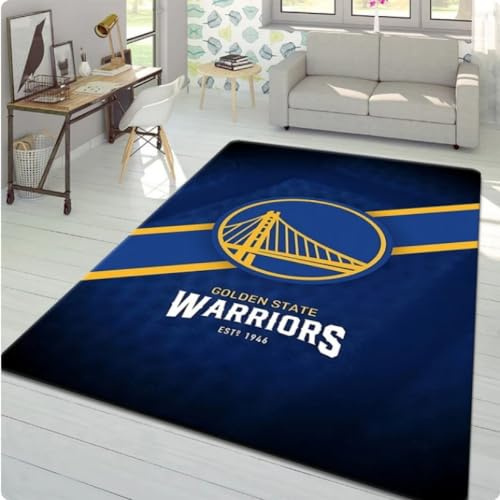 NBA Basketball Teppiche, Teppiche für Wohnzimmer Schlafzimmer Fußmatte Fußabtreter 80 * 120cm