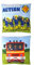 1 Stück Kinderkissen - Dekokissen ca. 30cm x 30cm - Standard 100 by Oeko-TEX® geprüfte Qualität- Original Lizenzware - Feuerwehrmann Sam