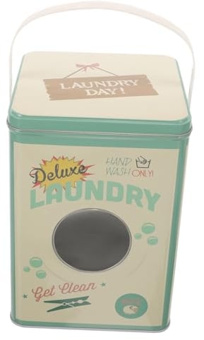 KITANDOVE Caja De Almacenamiento Cubo De Perlas De Condensación Cesto De Ropa Bordes Lisos Y Elegantes Hierro Plástico Práctico