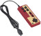 Tosuny 8-Bit-Controller, Gaming-Controller, 9-poliger Vintage-FC-Gamepad-Controller Im Taschenformat, Rot-weißer Kabelgebundener Controller mit Kompatiblen Joystick-Spielen und