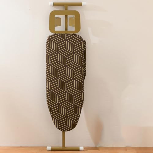 Asse da Stiro, Tavola da Stiro con Porta Abiti Apribile, 8 Opzioni di Altezza, Tavolo da Stiro da Appoggio Pieghevole Compatto Salvaspazio for Forniture Domestiche, Dormitorio, Viaggi (Color : Style