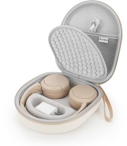 Yinke Hard Case for WH-CH510 /JBL Tune 510BT Headphone, Travel Protective Cover Storage Bag(White)