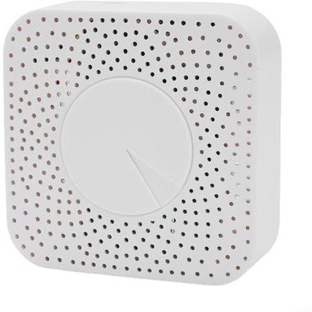 Vilgftyiet 100 * 100 * 40mm White ABS Detector For Temperature, Humidity For Home Air Conditioners, Fresh Air Fans, Humidifiers(for zigbee)