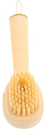 CALLARON Schuhputzbürste Mit Flüssigkeitsbehälter Für Flexible Reinigungsmöglichkeiten Geeignet Für Schuhe Und Haushaltsgegenstände Mit Weichen Borsten Und Aufhängevorrichtung Für Einfache