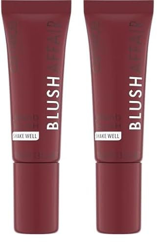 Catrice Blush Affair Liquid Blush, colorete, n.º 050, violeta, altamente pigmentado, resultado inmediato, natural, mate, vegano, sin perfume, sin alcohol, sin conservantes, 1 unidad (10 ml)