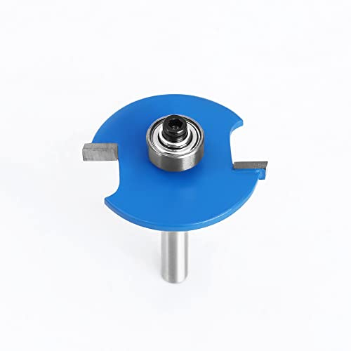 1pc 6mm 6,35mm Schaft T-Sloting Keks Joint Slot Cutter Verbindung Schlitzen Router Bit 4mm höhe Fräser Holzbearbeitung(6mm shank)