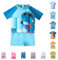 Maillot De Bain Bouée Intégré Bebe Fille Flotteur Piscine Maillots Bébé Garçon Bouee Flottant Enfant Gilet Natation Sauvetage Flottaison Plouf Dinosaure Brassard Garcon 1-6 ans