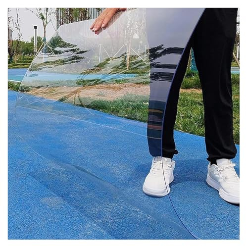 WBBML GewäChshaus Platten Glasfaser Glas Hohe Schlagfestigkeit Dachplatten Aus Polycarbonat Fahrradunterstände, Landwirtschaftliche Baumschulen(1.56x9m/5.12x29.5ft)