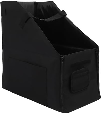 Adfaga Boîte de Rangement Pliable pour vélo, Organisateur de Protection Portable pour Coffre de Voiture, Solution d'économie d'espace avec poignée Confortable, Tissu Oxford 600D, é
