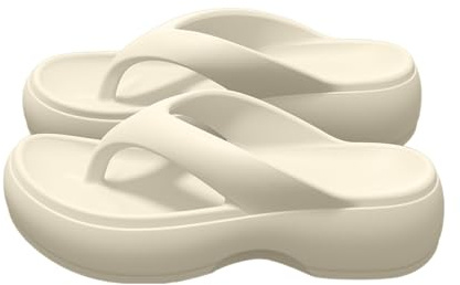Cocila Sandalias Con Plataforma Para Mujer Gruesas Mujer, Playas De Verano Y Paseos Informales. Fascitis Negras Zapatillas Playa Agua Blancas Japonesas Barefoot Comodas Zapatos Fiesta Casa