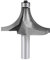 sourcing map Router Bit 1/2 Shank 2-1/4 inch Cutting Dia Round Over Corner 2 Flutes Tungsten Steel for Woodworking Milling Cutter Tool.