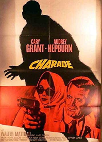 Charade - Filmplakat A1 84x60cm gefaltet-G1