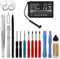 CELLONIC, Akku Navi kompatibel mit Garmin Edge 1000, Approach G8 (1050mAh, 3.7V) + Werkzeug-Set Ersatzakku 361-00035-06 DJ04EJ31B05N9