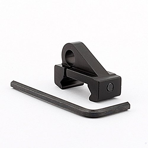 Deror QD Swivel Dovetail Rings Sling, Tactics Aluminium Gewehr Sling Hook Mount Swivel Attach to Picatinny Rail 20 mm