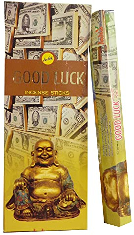 Räucherstäbchen 120 Sticks Good Luck 6 Schachteln zu je 20 Stäbchen Vorratspackung Wohnaccessoire Raumduft