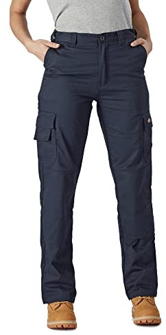 Dickies - Pantalon de Travail Pour Femmes bleu Marine Everyday Flex 42 Bleu Marine