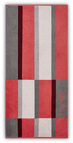 Joop! Handtücher Shades Checked 1688 Coral - 22 Handtuch 50x100 cm
