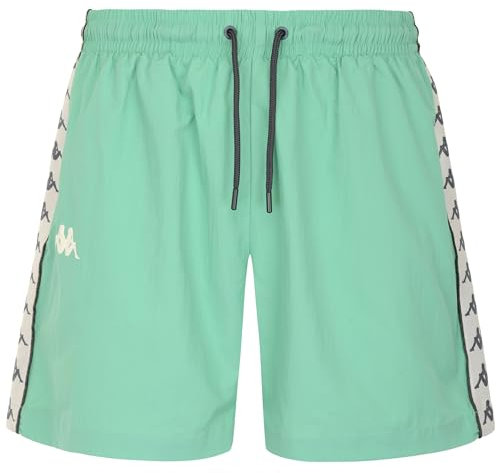 Kappa 222 BANDA CONEY COSTUME BAGNO UOMO MARE PISCINA NUOTO FIT BOXER 304S6D0 Taglia XS Colore principale Orange-Beige-Grey