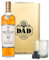 Macallan 12 Year Old Double Cask Whiskey Dad Gift Set in Wooden Box - Father's Day, Gifts for Him, Birthday Gift, Men's Gifts