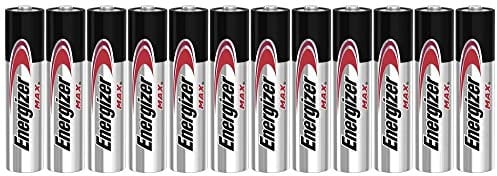 Energizer Max Micro (AAA) Lot de 12 Piles alcalines au manganèse 1,5 V