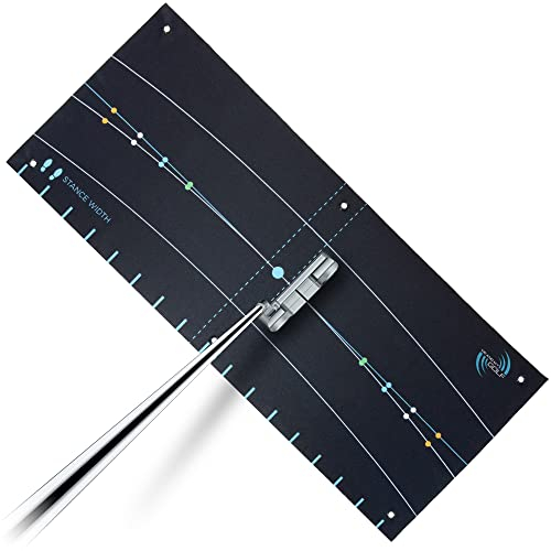 ME AND MY GOLF Schlaganfalltrainer - Putting Arc und Zielziel - Inklusive Anleitungstrainingsvideos schwarz