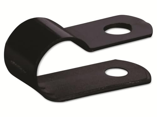 Quadrios 22CA155 Befestigungsschelle schraubbar 22CA155 Bündel-Ø-Bereich 8.4mm (max) Schwarz 1 Set