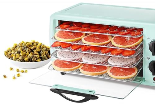 5 Plateaux Déshydrateur Alimentaire Machine De Séchage De Fruits Sèche-linge Automatique Avec Contrôle Numérique De La Température Et Minuterie Machine De Viande D'herbes De Légumes De Fruits Secs