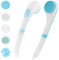 Felenny Electric Body Brush Facial Cleansing Brush for Shower Long Handle Exfoliating Rotating Scrubber